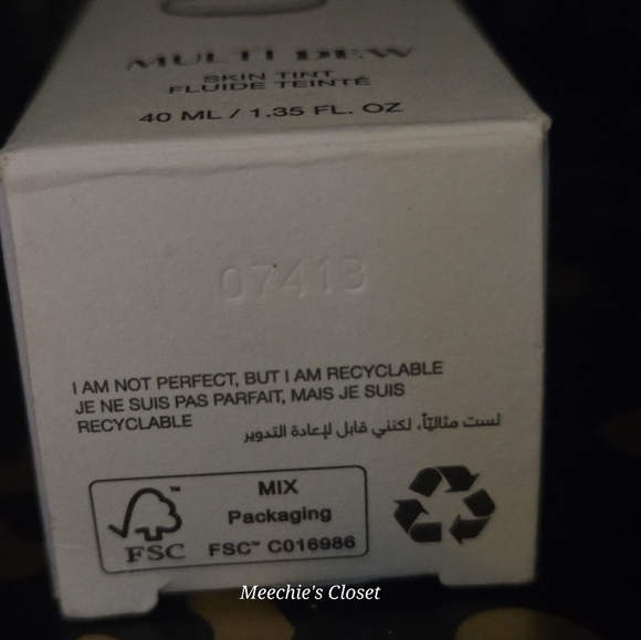 Huda Beauty GloWish- Multi Dew Skin Tint 40ml -TAN 08-NIB - Picture 6 of 6